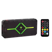 CONTROLLER ARGB ET PWM SPEED FAN JUNGLE LEOPARD 12 PORTS 5V 3PIN BLACK